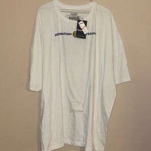 Fanatics White Southeastern Short Sleeve Tee 5XL NWT